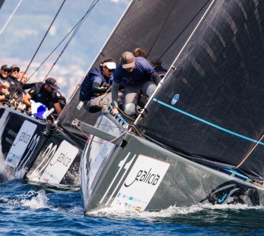 Strong start in light conditions at the 44Cup Baiona
