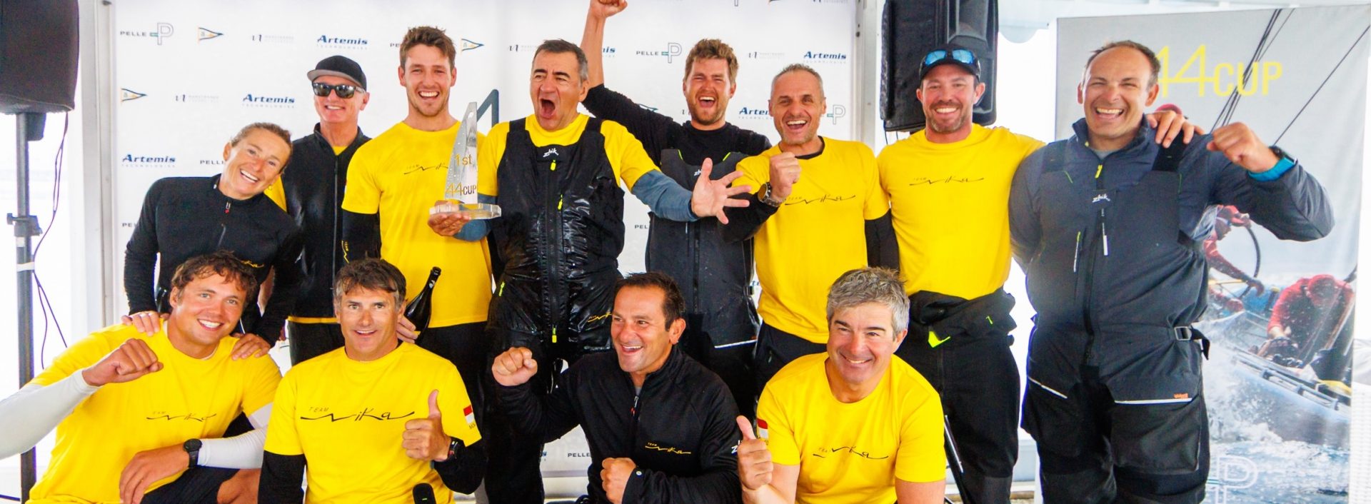 Team Nika’s golden wheels get shinier after 44Cup Marstrand